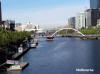 Melbourne - Yarra taken from bridge on St Kilda Rd